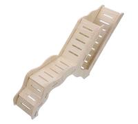 FUTUREORYY Maison pour Hamster et Petits Animaux Refuge Sécurisé et Cabane Multifonction avec Échelle pour Cochon Rat et Lapin Nain Espace et Confortable pour