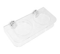 FUTUREORYY Mangeoire Magnétique pour Reptiles - Grand Bol D’Alimentation avec Rebord, Plastique Solide, 10 Bols Inclus, Distributeur de Nourriture ’Eau pour Geckos, Lézards, Terrarium