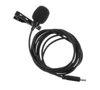 FUTUREORYY Microphone Lavalier Type C à Clip USB pour Smartphone de Bruit avec Mousse Vent Micro Omnidirectionnel pour Conférence Streaming et Vlog