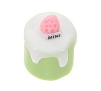 FUTUREORYY Miniature Gâteau Décoratif Réaliste Simulé pour Maison de Poupée Accessoire Photo et DIY Modèle Mini Matcha pour Vitrines de Pâtisserie et Salons de Thé
