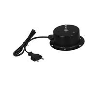 FUTUREORYY Moteur Rotatif Boule à Facettes pour Scène Remplacement Pièce pour Boule Disco Installation Simple Conception Robuste Vitesse Réglable 2,5 Tr/Min