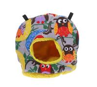 FUTUREORYY Nid Oiseau Suspendu Chaud pour Perroquets Hamac Respirant et Confortable Maison Oiseau Pratique pour Hiver Lit Douillet pour Petits Oiseaux Réduit Stress et Assure Sécurité