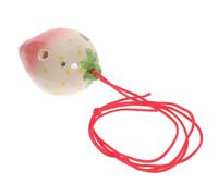 FUTUREORYY Ocarina Garçon Fille Modèle Fraise Do Instrument à Vent Débutant Pratique pour Apprentissage Musical Couleur Aléatoire