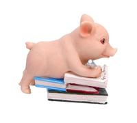 FUTUREORYY Ornement Drôle Cochon Résine pour Décoration Intérieur et Voiture Figurine Créative Petite Décoration Piggy Amusante Ornement Maison et Mignon