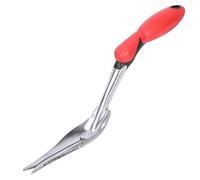 FUTUREORYY Outil de Désherbage Manuel Léger pour Jardin Pelle à Racines Aluminium Extraction des Indésirables Aération et Transplantation sans Effort avec Anneau de Suspension Pratique