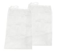 FUTUREORYY Paquet à Feuilles pour Aspirateur de Piscine, Filet en Nylon à Mailles Fines, Lot de 2 avec Cordon de Serrage, Nettoyage Piscine pour Bassins et Fontaines, Accessoire Nettoyage