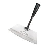 FUTUREORYY Pelle Bêche Métallique pour Jardinage Manuel, Outil De Désherbage pour Sol Compact 26 Cm, Pelle De Jardinage Robuste pour Aménagement Paysager Et Creusage