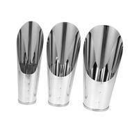 FUTUREORYY Pelles à Terre en Acier Inoxydable, Seau à Bonsaï pour Jardinage, Lot 3 Pièces, Outil De Rempotage pour Plantes Succulentes Et Plantation De Fleurs