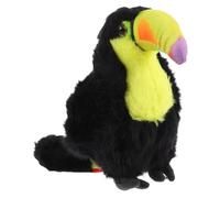 FUTUREORYY Peluche Toucan Cartoon Coussin Doux Décoratif et Peluche Animal Simulation Cadeau Confortable pour Adultes