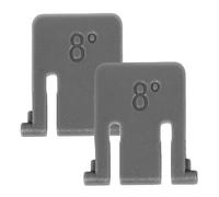 FUTUREORYY Pièces De Support De Clavier De Remplacement en ABS 1 Paire pour Clavier Compatible avec Logitech K220 K360 K270 K260 K275 K235 pour Bureau D'ordinateur