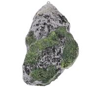 FUTUREORYY Pierre Flottante Décorative M pour Aquarium Tropical Ornement en Mousse Artificielle Mousse Intégrée Décoration Naturelle Suspendue pour Plantes Aquatiques et Paysage Aquatique