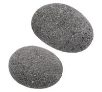 FUTUREORYY Pierres Chauffantes Naturelles pour Sauna 1 Kg Pierres Volcaniques 8-12 CM Accessoires pour Sauna Vapeur Sec et Humide Intérieur Extérieur Résistantes à Haute Température