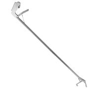 FUTUREORYY Pince Attrape-Serpents Pliable et Verrouillable en Acier Inoxydable 1,2 Mètre, Outil Anti-dérapant pour Capture Sécurisée en Extérieur, Utilisation Jardin et Reptile, Grand Public