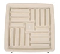 FUTUREORYY Plateau pour Plante Carré avec roulettes Support Mobile pour Pots de Fleurs Intérieur Plateau de Rempotage Pratique Rehausseur Résistant et Facile à Déplacer Protection et Base