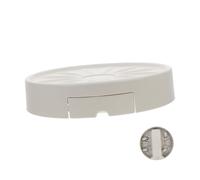 FUTUREORYY Plateau Rond avec roulettes pour Plantes Intérieur Support de Pot Mobile avec Bac à Eau Amovible pour Humidité Chariot Décoratif pour Pots Base Solide et Ventilée Facile à