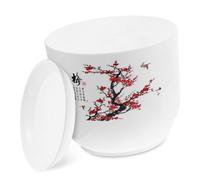 FUTUREORYY Pot de Fleur Résine Grand Modèle avec Coupelle Jardinière Suspendue pour Balcon et Jardin Pot Extérieur Stable pour et Cactus Décoration Maison et Bureau