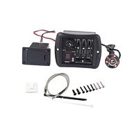 FUTUREORYY Préampli Égaliseur Bandes pour Guitare avec de Volume Micro Piezo Intégré Compatible Guitares Acoustiques et Folk