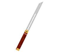 FUTUREORYY Règle Angle de Menuiserie Réglable Acier Inoxydable et de Précision Multifonction pour Mesure et Marquage des Angles Travail Du