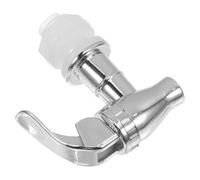 FUTUREORYY Robinet à Pression 16 MM en Polypropylène Alimentaire Argenté Robinet de Seau à Bière et Distributeur de Boissons pour Bouteilles en Verre Remplacement Étanche pour Fontaine et