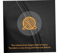 FUTUREORYY Sac Rond pour Caisse Claire Sac Portable Polyvalent avec Double Usage Protection Pratique pour Percussionnistes
