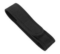 FUTUREORYY Sacoche de Ceinture pour Lampe Torche Jusqu’À 17 CM, Étui Porte-Lampe en Nylon Tressé, Compatible Lampe de Poche Électrique Portable, Accessoire pour Randonnée et Camping