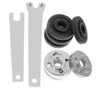 FUTUREORYY Set de Clés à Angle pour Meuleuse Outil de Démontage avec Écrou de Serrage Ensemble Ajustable Acier Dur Compatible Meuleuses Angle Accessoires Professionnels pour Polissage et