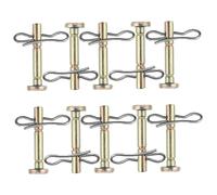 FUTUREORYY Set de Goupilles Métal pour Souffleuse à Neige Goupilles de Cisaillement Durables Accessoires de Remplacement pour Entretien et Sécurité Compatible