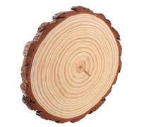 FUTUREORYY Stepping Stones Bois Naturel Résistants Aux Intempéries pour Jardin et Terrasse Tranches Bois Décoratives Multifonctions pour Aménagement Extérieur et Bricolage