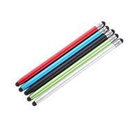 FUTUREORYY Stylet Capacitif pour Tablette, Lot de 5, Léger, Prise en Main Facile, Écriture et Dessin Précis, en Alliage D'aluminium et Silicone