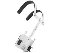 FUTUREORYY Support de Caisse Claire Réglable en Alliage D’Aluminium Blanc Bandoulière pour Caisse Claire de Marche Accessoire Léger et Solide Compatible Percussions D’Accompagnement pour