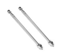 FUTUREORYY Support De Drapeau Télescopique pour Vélo Et Moto, Accessoires De Guidon Réglables en Acier Base en Aluminium 1,2 Mètre, Mât De Sécurité pour Utilisation Urbaine Et Cyclisme