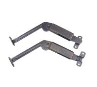 FUTUREORYY Support de Ressort à Bras Long pour Armoire en Cuivre Ancien, 2 Pièces, Ressorts de Support pour Sommier en Bois, Fixation Robuste pour Boîte et Meuble, Utilisation Pratique