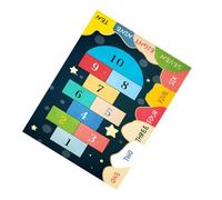 FUTUREORYY Tapis de Sol Créatif pour Garçon Fille Tapis de Saut Corde Décoratif pour Chambre Garçon Fille pour Jeux Intérieurs et Extérieurs