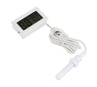 FUTUREORYY Thermomètre Hygromètre Numérique Compact avec Écran Clair Moniteur Portable Température et Humidité Intérieur Support Magnétique pour Chambre Bureau Maison