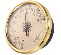 FUTUREORYY Thermomètre Mural Multifonction pour Chambre et Nurserie Affichage Clair Design Suspendu Facile à Installer Usage Intérieur et Extérieur Salon Bureau Cuisine Jardin