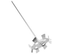 FUTUREORYY Tige de Mélange Galvanisée pour Perceuse Électrique Accessoire pour Peinture Mortier et Boue Outil de Mixage Rapide pour Chantier et Décoration