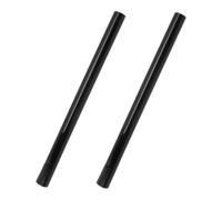 FUTUREORYY Tube D’extension Pour Aspirateur 32 Mm, 2 Pièces, Plastique Solide Noir, Accessoires Aspirateur, Rallonge Compatible Usage Domestique, Outil Nettoyage Quotidien