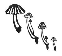 FUTUREORYY Tuteur Décoratif Extérieur Forme De Champignon Accessoires De Plantation pour Jardin Marqueur De Chemin Plante Multifonctionnel
