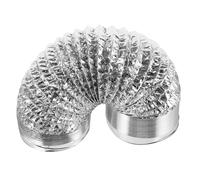 FUTUREORYY Tuyau de Ventilation Aluminium Épais Conduit Flexible Rétractable Chaleur pour Hvac Sèche Linge et Gaine Daération