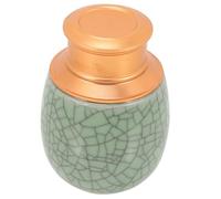 FUTUREORYY Urne Céramique Commémorative pour Cendres de Chat et Chien Urne Étanche et Fiable pour Animaux Souvenir Adieu pour Famille et Amis Contenant de Crémation Moyen Céramique