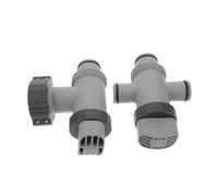 FUTUREORYY Vanne D'Arrêt De Tuyau De Piscine en Plastique Vanne De Régulation De Débit De Tuyau De Piscine D'Isolement Pièce De Rechange pour