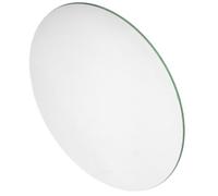 FUTUREORYY Verre Dôme de Remplacement pour Horloge de Bureau et Murale Verre Convexe Transparent Accessoire de Cadran Rond Compatible avec Pendulettes et Horloges Murales