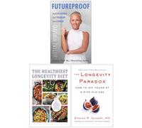 Futureproof, The Healthiest Longevity Diet & The Longevity Paradox 3 Books Collection Set