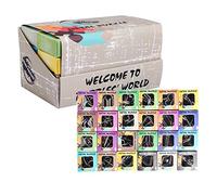 FutureShapers Lot de 24 jeux à boutons en métal IQ - Puzzle 3D - Casse-tête - Jeu de logique - Jeu de réflexion - Calendrier de l'Avent - Jeu de patience pour enfants et adultes