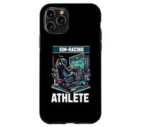Futuriste Cyber Sim-Racing Thrill Virtual Racing Gaming Coque pour iPhone 11 Pro