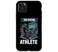 Futuriste Cyber Sim-Racing Thrill Virtual Racing Gaming Coque pour iPhone 11 Pro Max