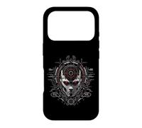 Futuriste HUD Gear Cyber Interface AI Core Art Coque pour iPhone 17 Pro