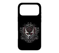 Futuriste HUD Gear Cyber Interface AI Core Art Coque pour iPhone 17 Pro Max
