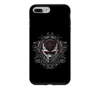 Futuriste HUD Gear Cyber Interface AI Core Art Coque pour iPhone 7 Plus/8 Plus