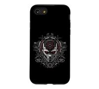 Futuriste HUD Gear Cyber Interface AI Core Art Coque pour iPhone SE (2020) / 7/8